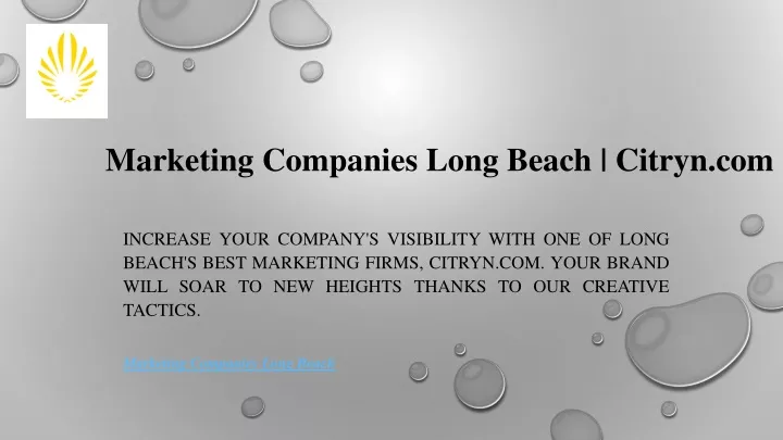 marketing companies long beach citryn com