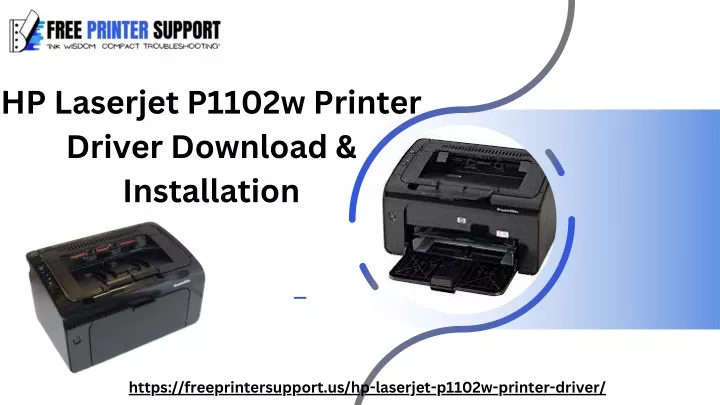 hp laserjet p1102w printer driver download