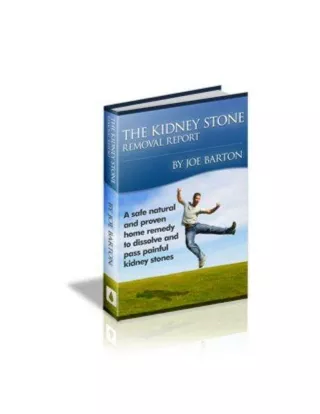 The Kidney Stone Removal Report™ PDF eBook Download by Joe Barton