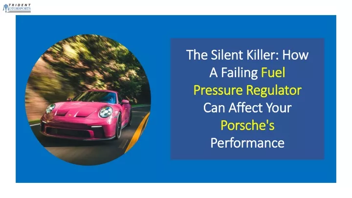 the silent killer how a failing fuel pressure