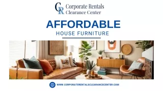 Transform Your Home with Affordable House Furniture