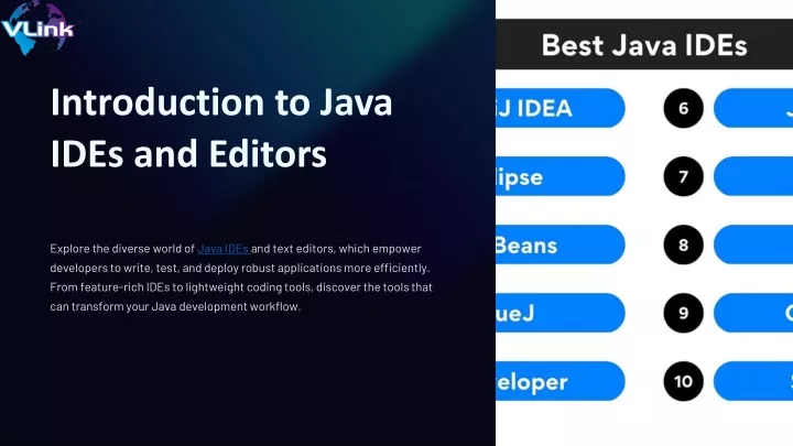 introduction to java ides and editors