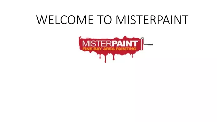 welcome to misterpaint