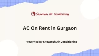 AC Rent Gurgaon