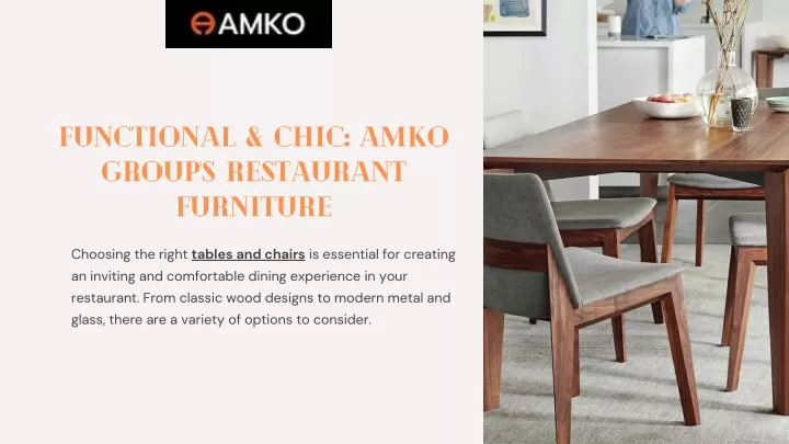 functional chic amko group s restaurant furniture