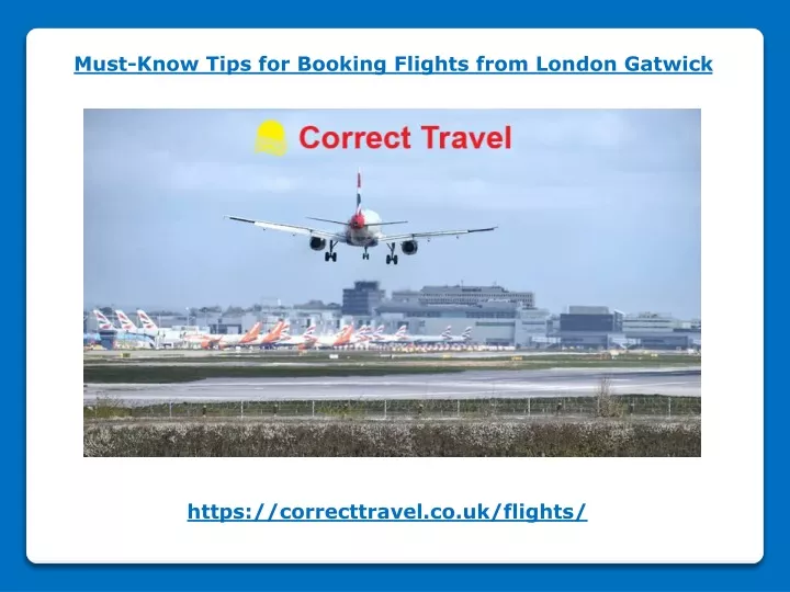 must know tips for booking flights from london
