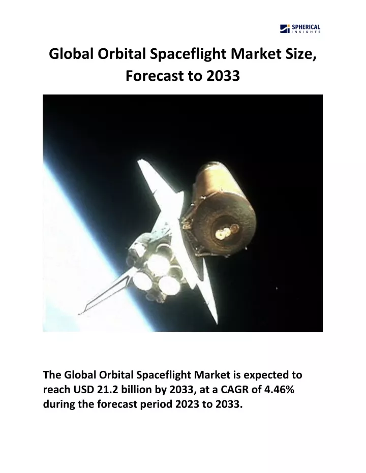 global orbital spaceflight market size forecast