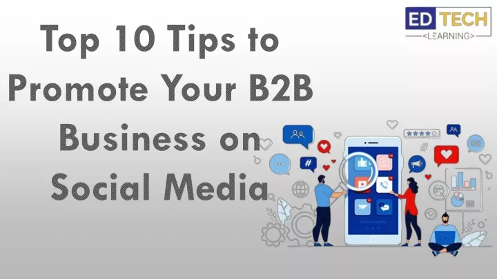 top 10 tips to promote your b2b business