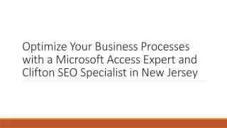 optimize your business processes with a microsoft