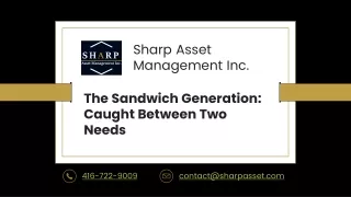 Sandwich Generation Dilemma