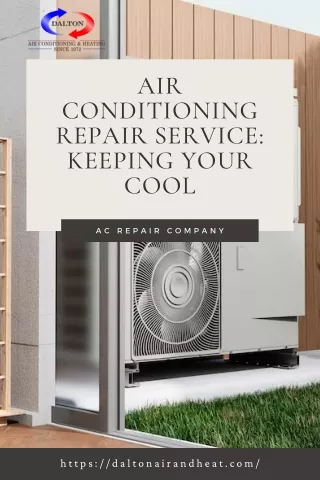 Air Conditioning Repair Service Keeping Your Cool