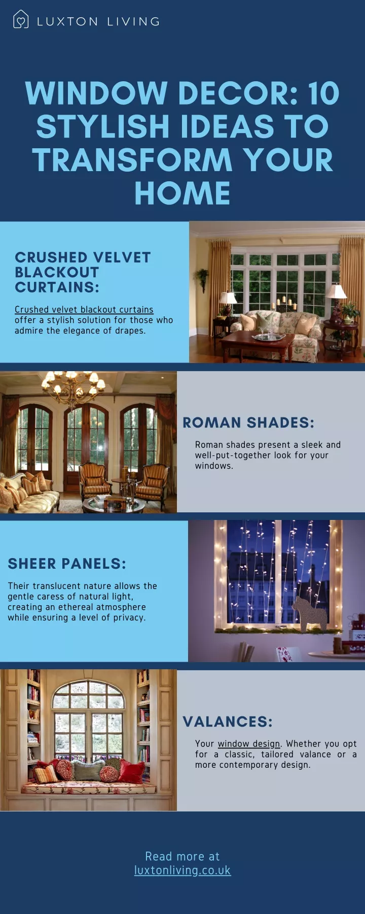 window decor 10 stylish ideas to transform your