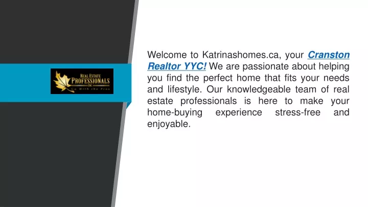 welcome to katrinashomes ca your cranston realtor