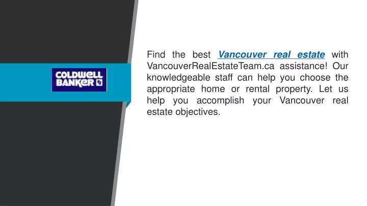 find the best vancouver real estate with