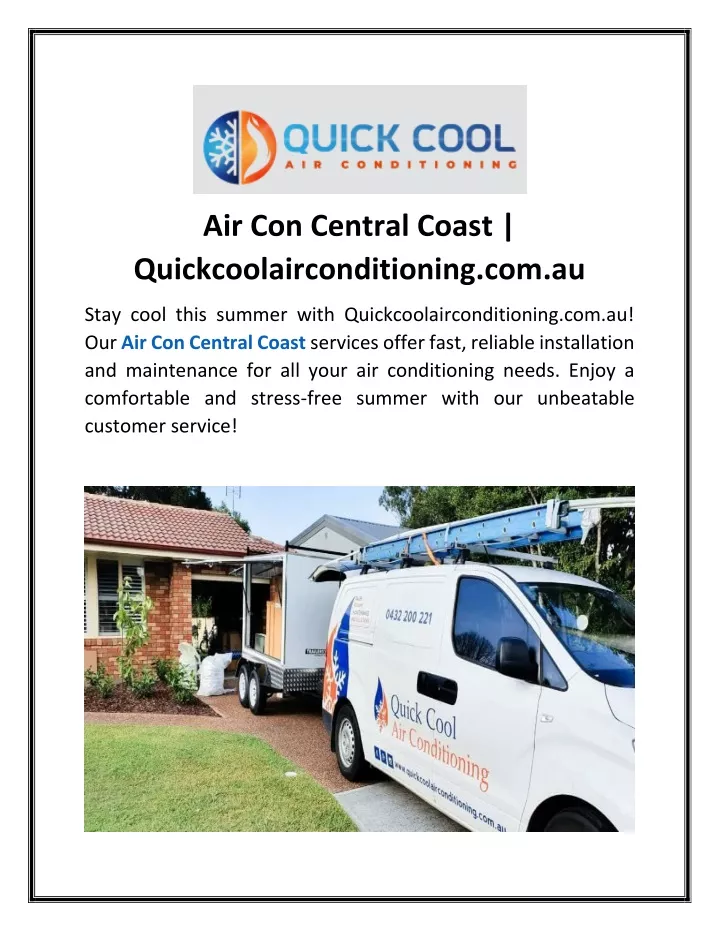 air con central coast quickcoolairconditioning