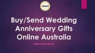 Buy/Send Wedding Anniversary Gifts Online Australia