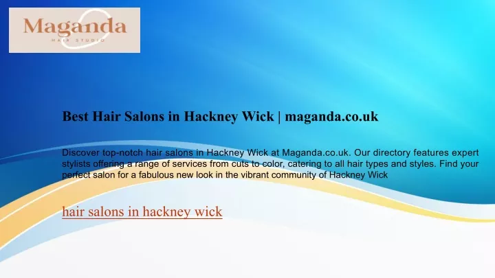 best hair salons in hackney wick maganda co uk