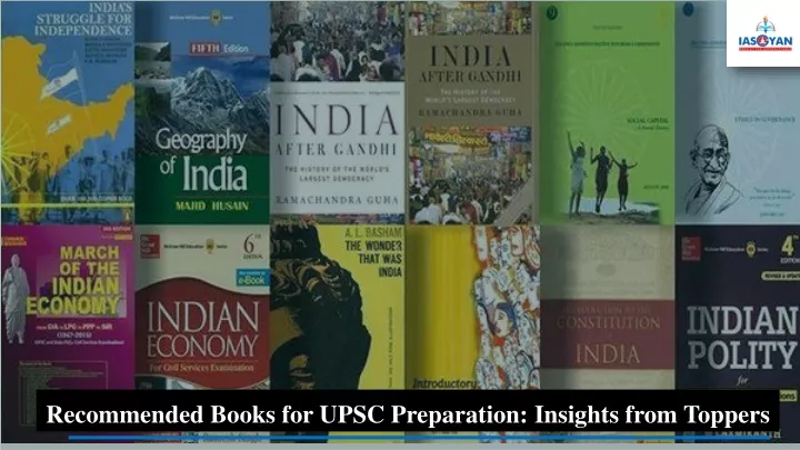 recommended books for upsc preparation insights from toppers