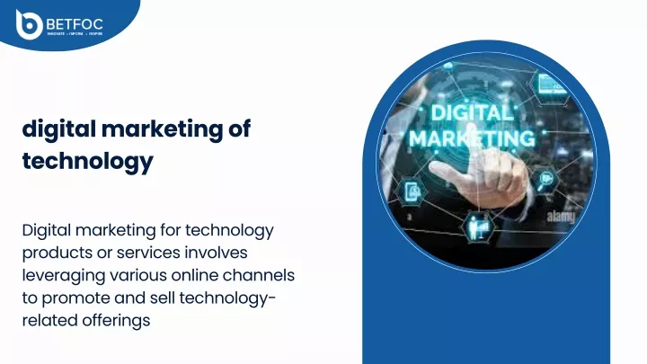 digital marketing of technology