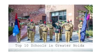 Top 10 Schools in Greater Noida