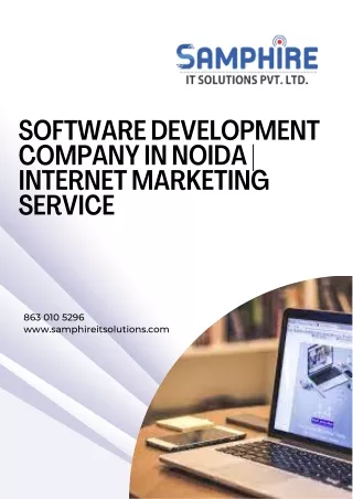 Software Development Company in Noida  Internet Marketing Service