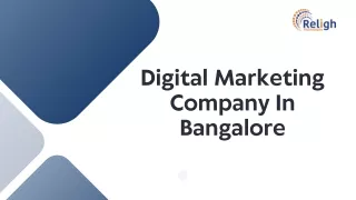 Digital Marketing Company In Bangalore