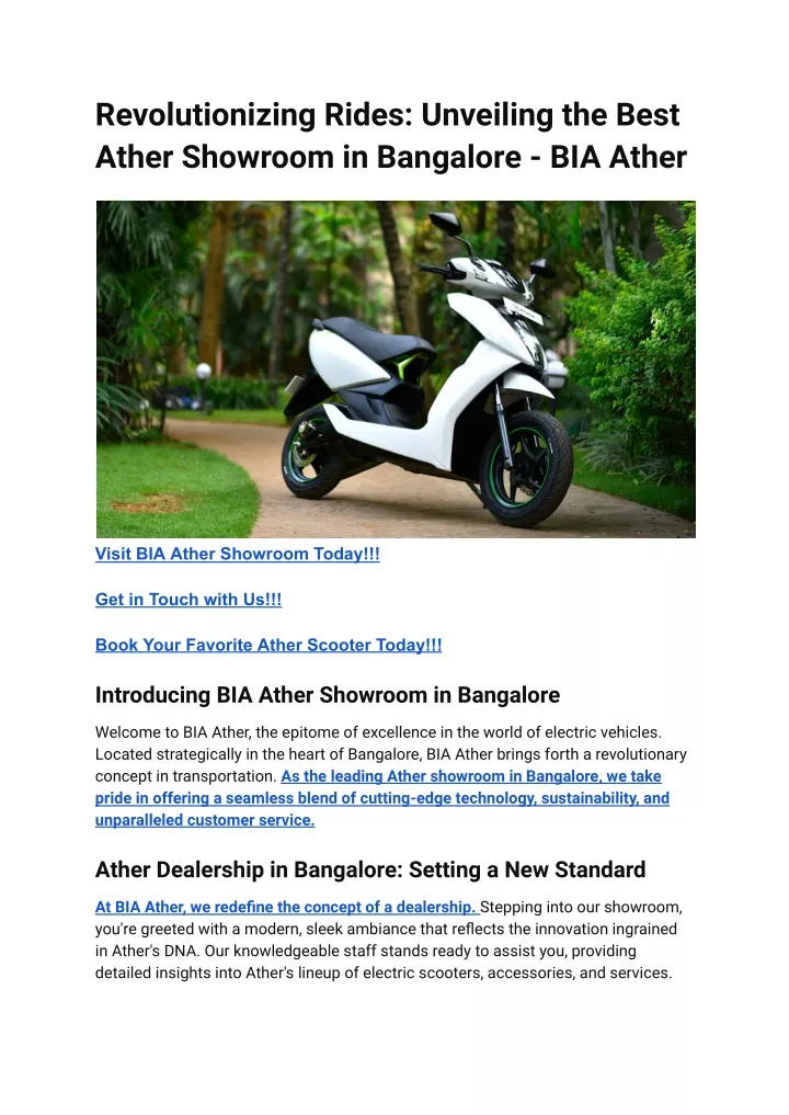 revolutionizing rides unveiling the best ather