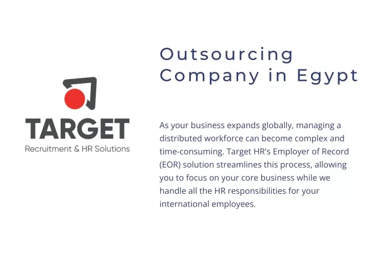 outsourcing company in egypt