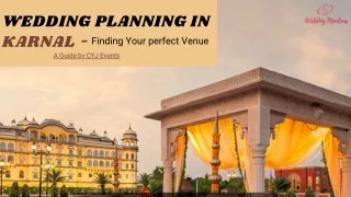 Book the Best Wedding Resorts in Karnal - Destination Weddings near Delhi