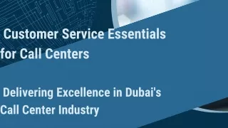 Volga-call center Dubai