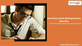 Best Dissertation Writing Services Mauritius