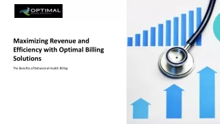 The Future of Healthcare: Optimal Medical Solutions and Billing