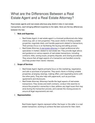 What-are-the-Differences-Between-a-Real-Estate-Agent-and-a-Real-Estate-Attorney