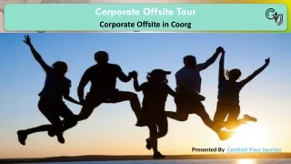 Corporate Offsite Venues in Coorg | Corporate Team Building