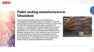 Exploring New Trends Among Cantilever Rack Manufacturers in Ghaziabad
