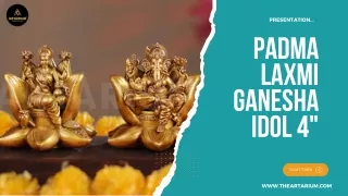 Padma Laxmi Ganesha Idol 4" – theartarium