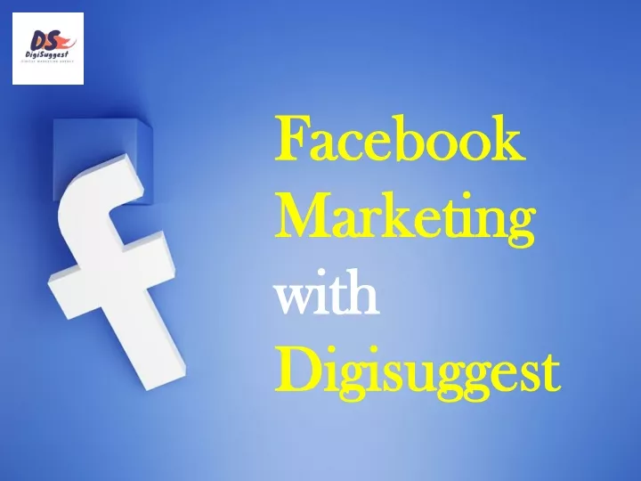 facebook marketing with digisuggest