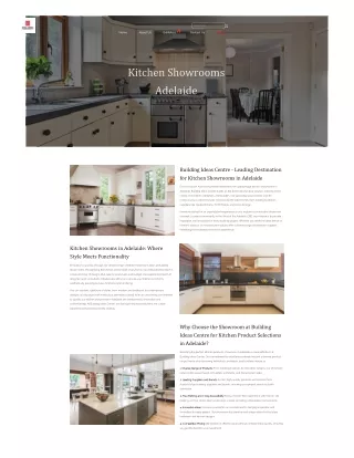 Kitchen Showrooms Adelaide