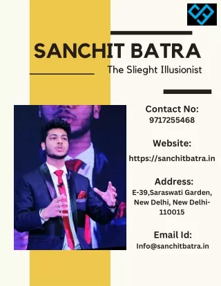 Get the most Famous Magician in India