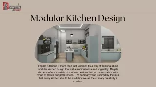 modular kitchen design