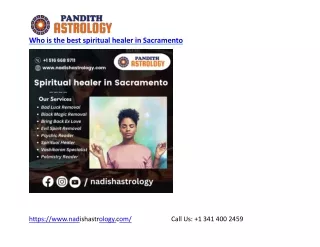 Who is the best spiritual healer in Sacramento