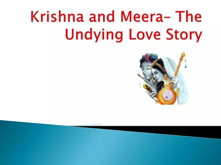 krishna and meera the undying love story