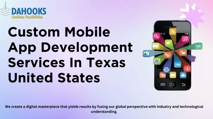 custom mobile app development services in texas