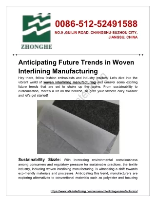 Anticipating Future Trends in Woven Interlining Manufacturing (3)