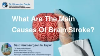 Discover Top Neurosurgeon Doctor in Jaipur: Meet Dr. Himanshu Gupta