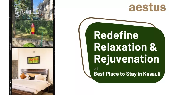 redefine relaxation rejuvenation at