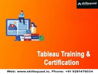 Tableau Certification Training Courses in Hyderabad India