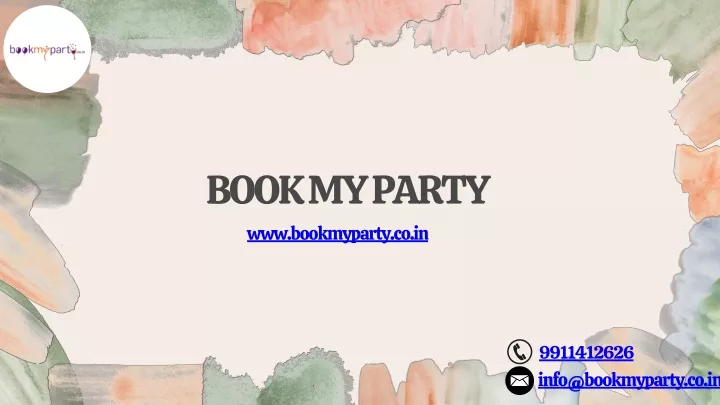 book my party