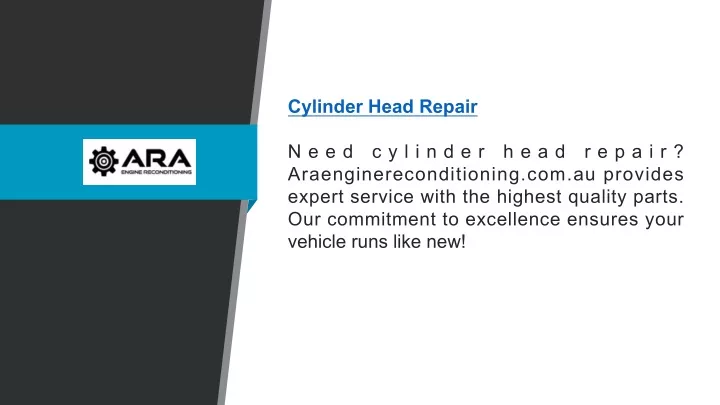 cylinder head repair