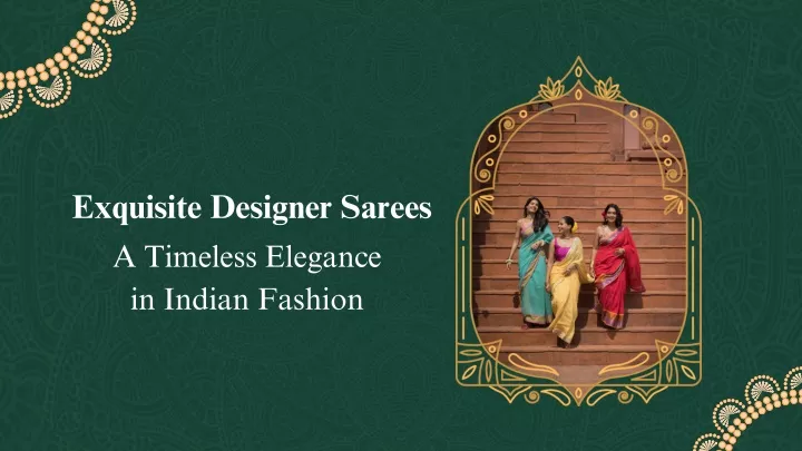 exquisite designer sarees